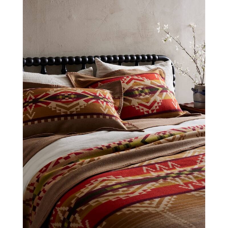 Pendleton Beacon Rock Sham - Standard - Brown