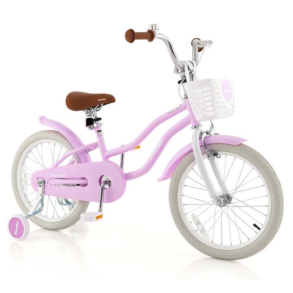 Kids Bike Toddler Bicycle for 4-8 Years w/ Training Wheel