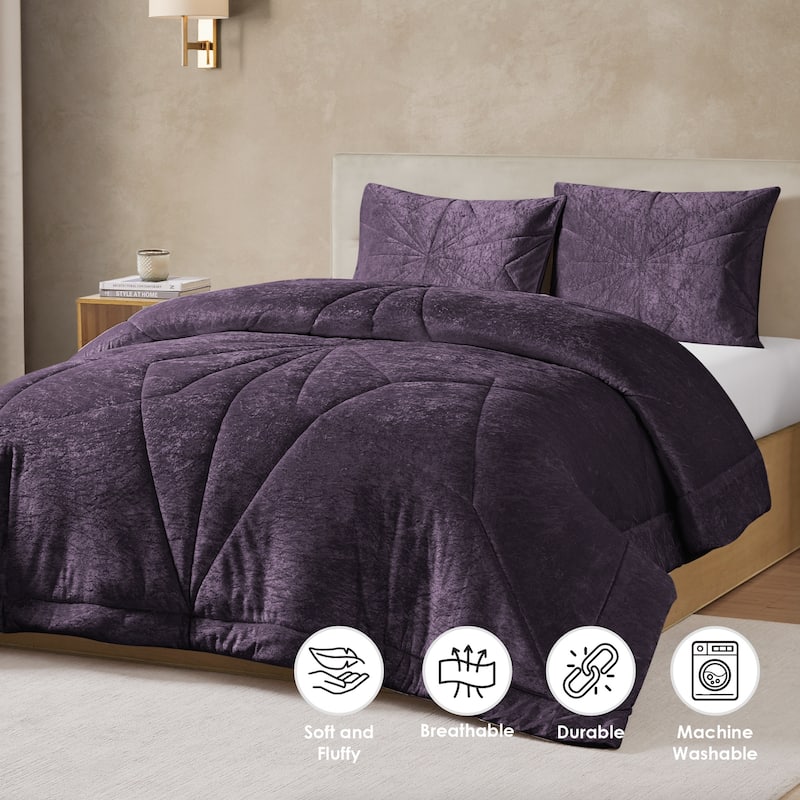 Gabriel Geometric Quilted Comforter Set