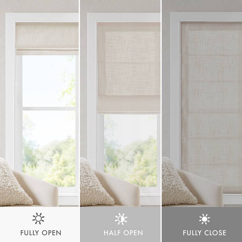Madison Park Quincy Room Darkening Cordless Roman Shade