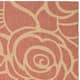 SAFAVIEH Courtyard Lorrayne Floral Geo Indoor/ Outdoor Area Rug