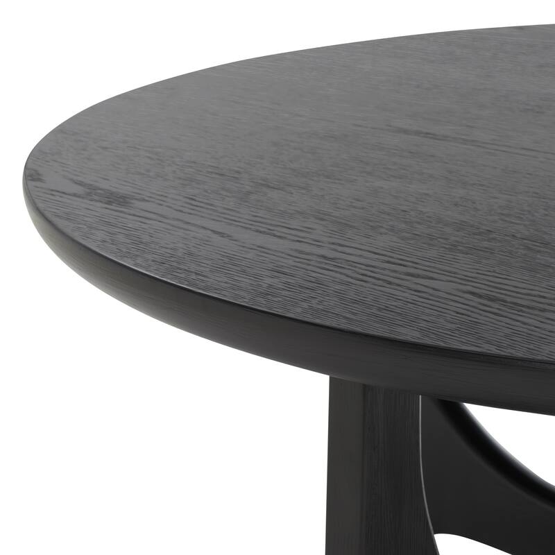 SAFAVIEH Couture Sasha Wood Round Coffee Table - 40 in. W x 40 in. D x 18 in. H