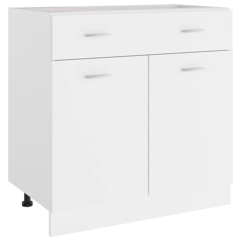 vidaXL Kitchen Cabinet Storage Cupboard Under Sink Organizer Engineered Wood