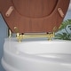 preview thumbnail 1 of 7, Solid Brass Adjustable Toilet Seat Hinges with Hardware - Renovators Supply