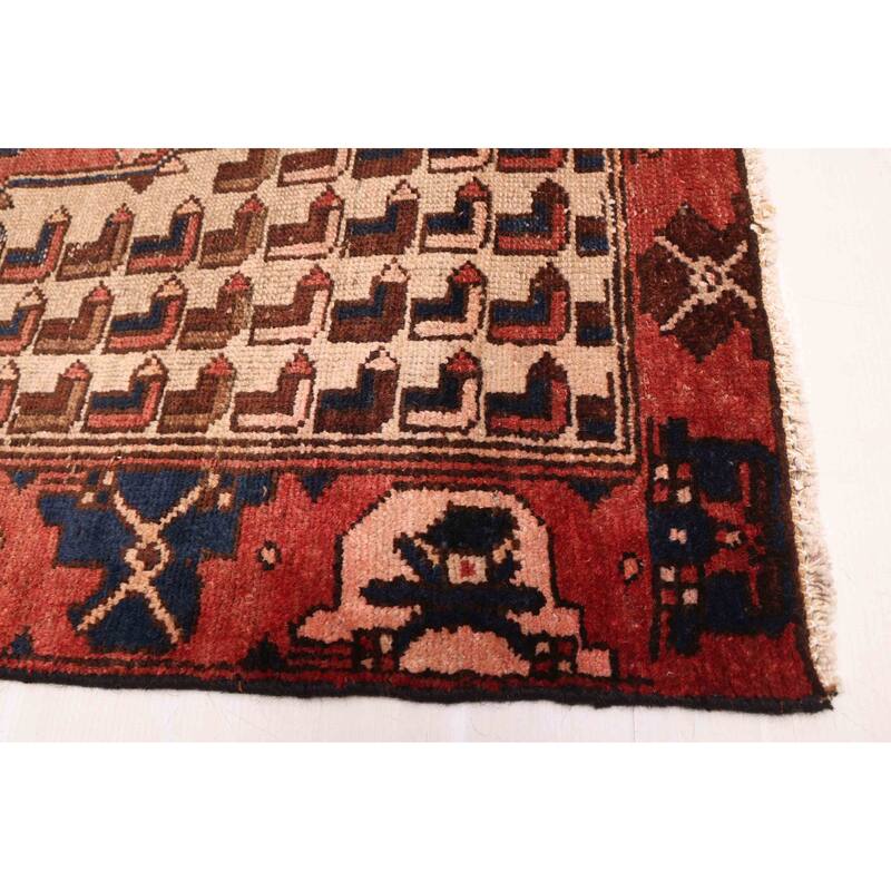 ECARPETGALLERY Hand-knotted Antalya Vintage Red Wool Rug - 4'5 x 6'2