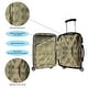 preview thumbnail 5 of 5, World Traveler Butterfly 28-Inch Expandable Hardside Spinner Suitcase