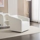 preview thumbnail 15 of 22, Roundhill Furniture Nice Modern Barrel Armchair, 360° Swivel
