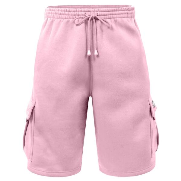 Shop Ne People Mens Comfy Elastic Drawstring Fleece Cargo Sweat