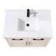 preview thumbnail 23 of 34, Altair Caorle Bathroom Vanity Countertop in Snow White Finish Without Cabinet