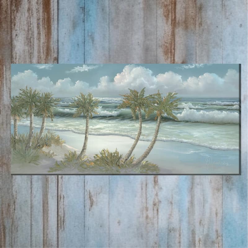 Swaying Palms All Weather Outdoor Wall Décor