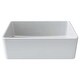 preview thumbnail 10 of 13, Large White Fireclay Apron Front Farmhouse Kitchen Sink