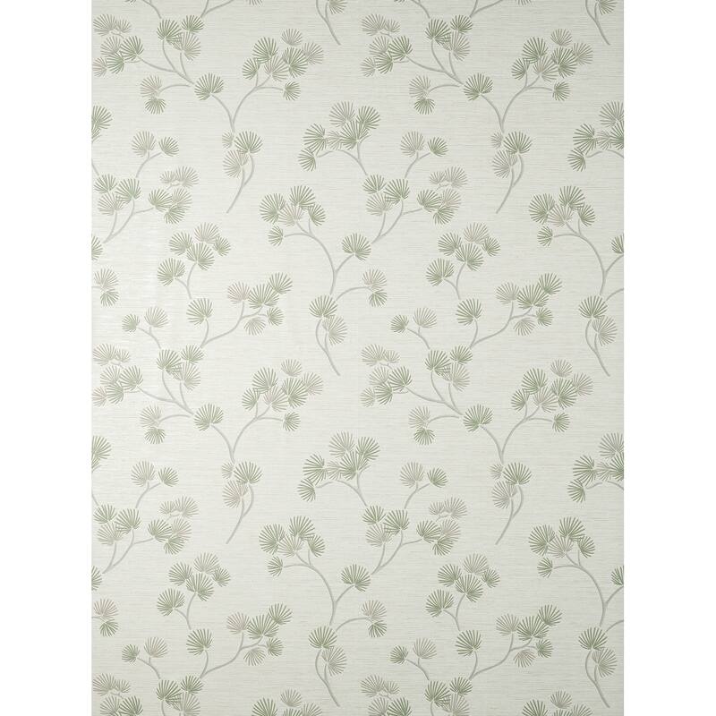Fine Decor Kira Green Trail Wallpaper