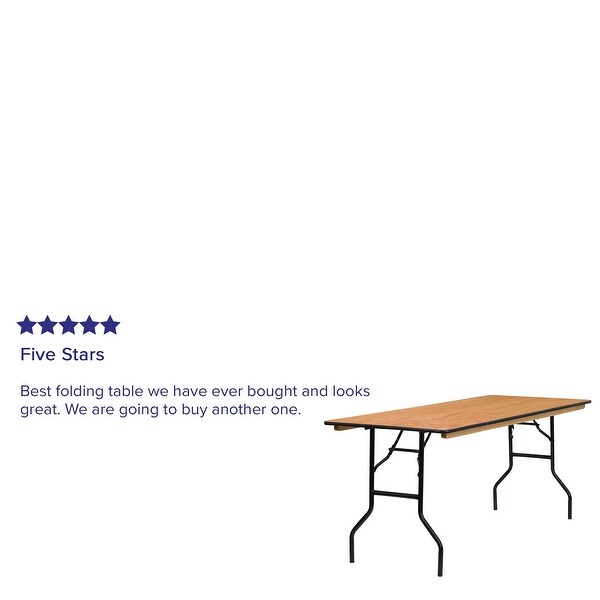 best wood folding table
