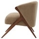 preview thumbnail 13 of 15, NPD Furniture Florence Vintage Mid Century Low profile Accent Chair