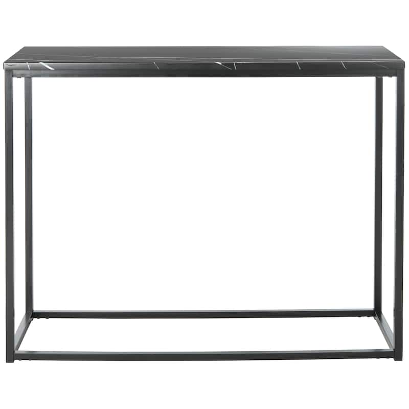SAFAVIEH Anney Console Table- 13.8" x 39.4" x 31.5" - 14Wx39Dx32H - Black