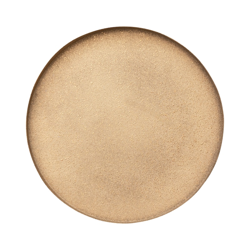 Decorative Textured Metal Tray - Gold