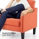 preview thumbnail 87 of 100, VINGLI Mid Century Modern Fabric Accent Chair