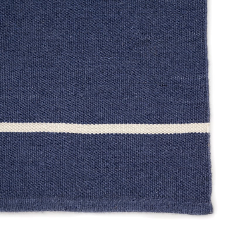 Porch & Den Langwood Stripes Indoor/ Outdoor Handmade Area Rug