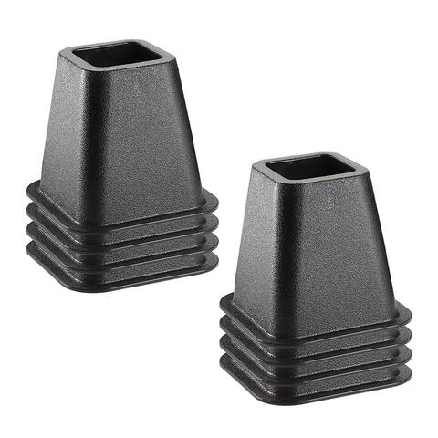 Simplify 2 Pack 6 inch Bed Risers 4 Pack - 6"