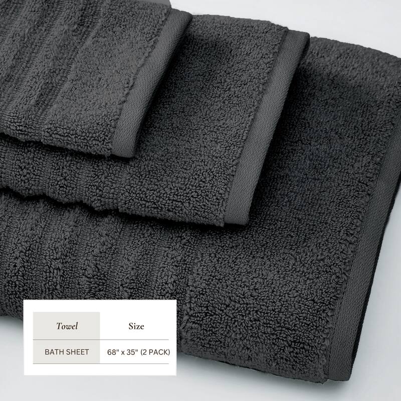 Linery & Co. Combed Cotton Bath Towel Set