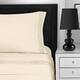 Superior Embroidered Microfiber Deep Pocket Bed Sheet Set - Twin XL - Ivory