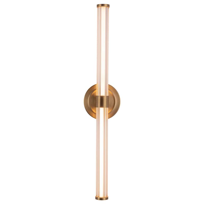 Alora Lighting WV509024-UNV Elsie 2 Light 24" Tall LED Bath Bar - Brushed Gold