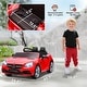 preview thumbnail 13 of 34, Aosom Mercedes SLC 300 Licensed Kids Electric Car with Remote Control, 12V Battery Powered Kids Ride on Car