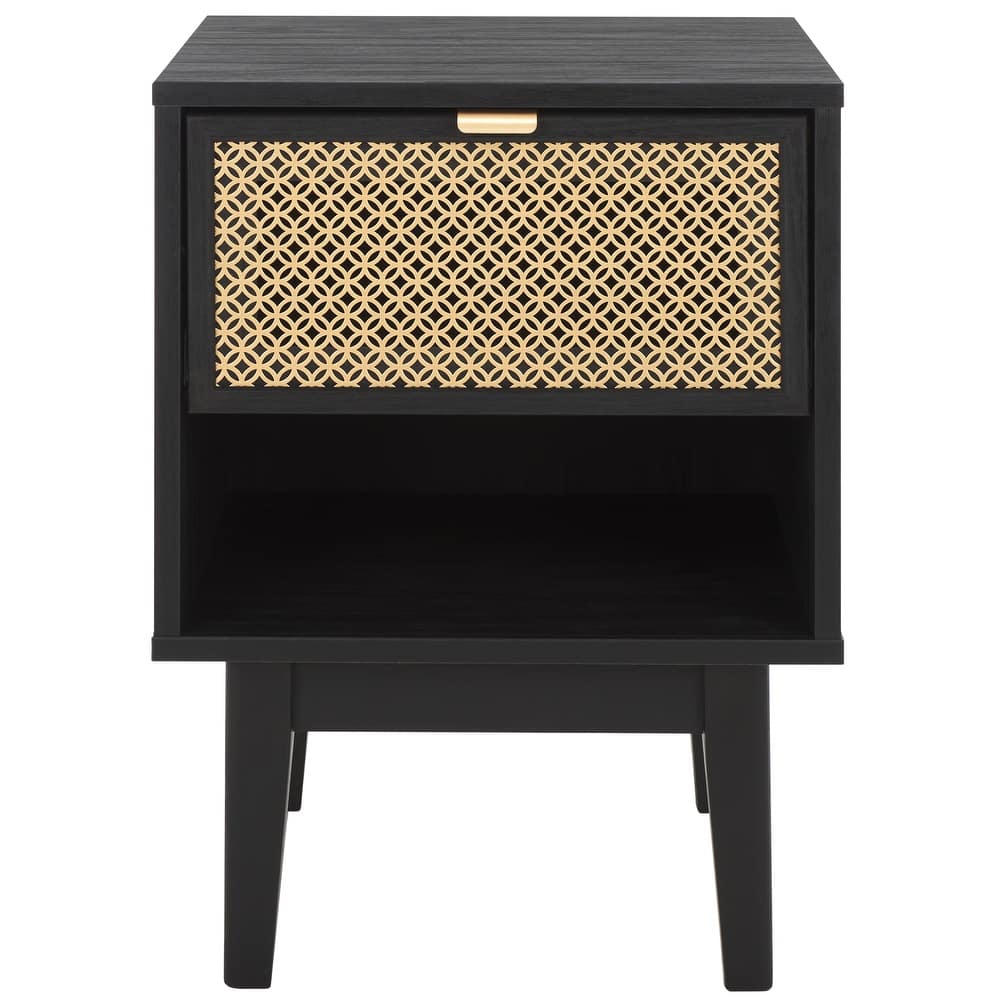 SAFAVIEH Katsuji 1-Drawer 1-Shelf Nightstand