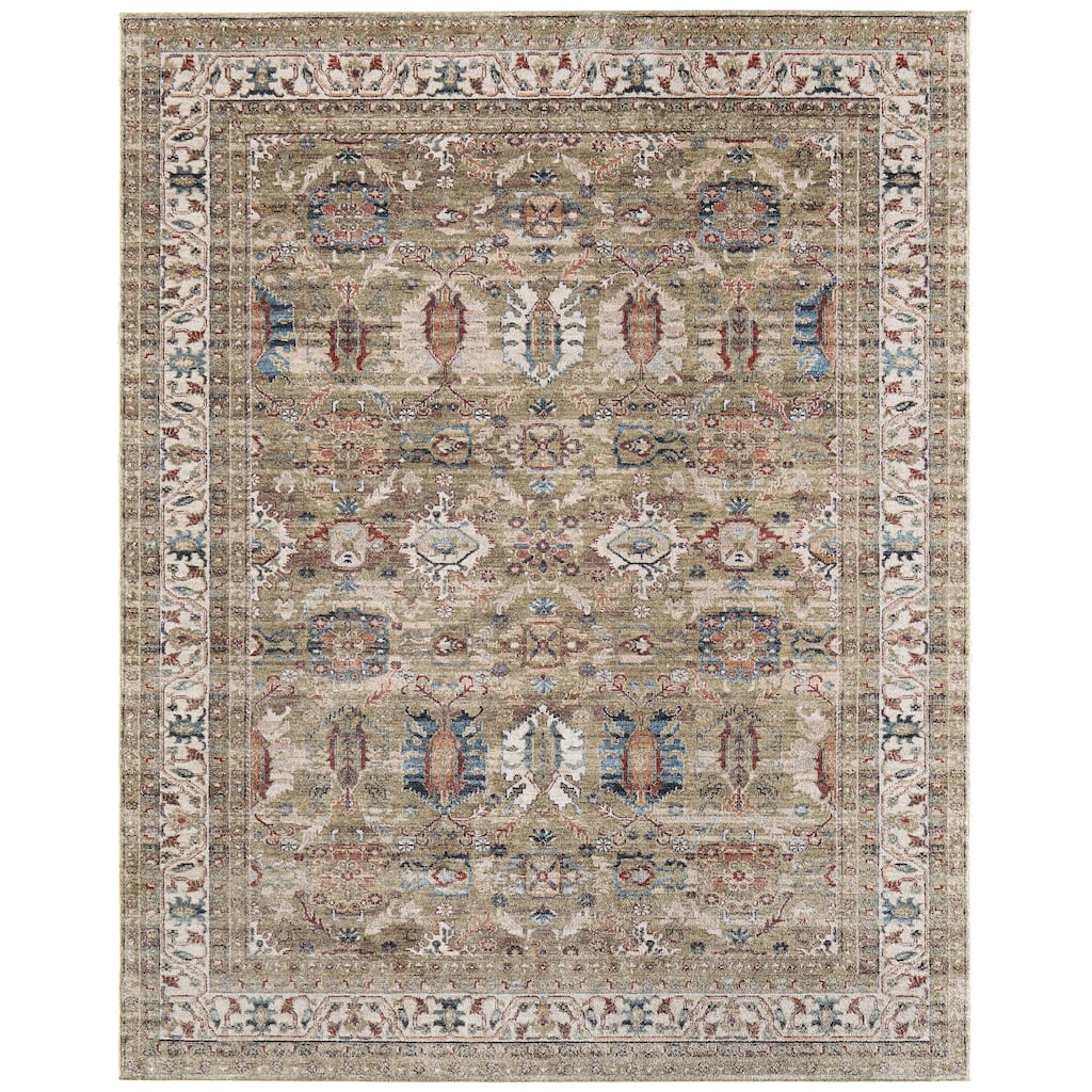 Grand Bazaar Stirling Machine Made Persian Traditional Area Rug