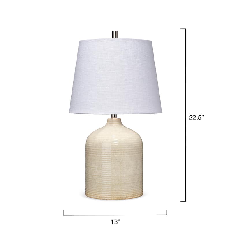 Alden Décor Vita Ceramic Table Lamp