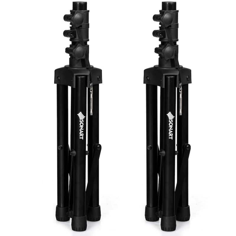 Set of 2 Sonart 2000W Bi-Amplified Speakers PA System