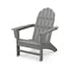 POLYWOOD Vineyard Outdoor Adirondack Chair - Slate Grey