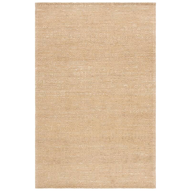 SAFAVIEH Handmade Natural Fiber Hyacinta Jute Rug - 6' Square - Natural