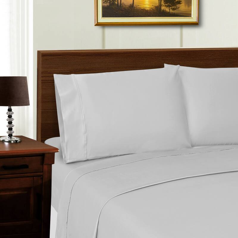 Superior Tencel and Polyester Solid Bed Sheets