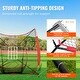 preview thumbnail 11 of 19, 7x7 ft Baseball Softball Practice Net with Carry Bag and Strike Zone