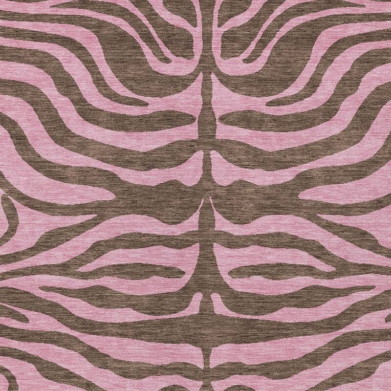 HomeRoots Animal Print Transitional Rectangle Outdoor Rug