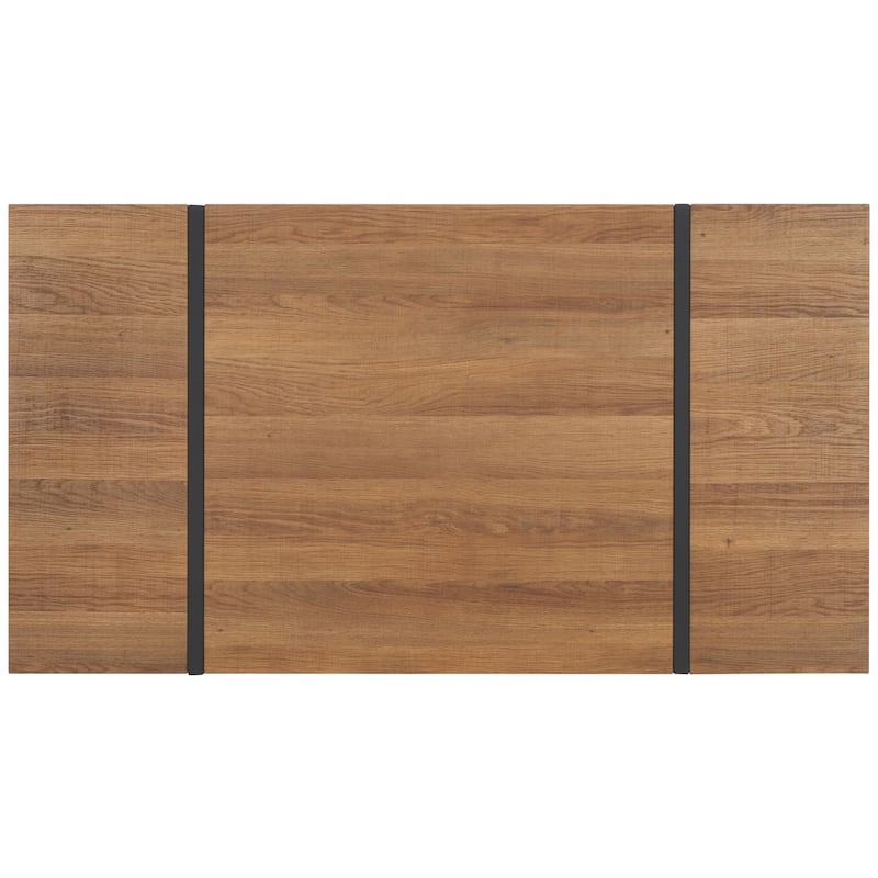 SAFAVIEH Tristan Modern Rustic Rectangular Coffee Table - 43.3" W x 23.6" L x 15.7" H - 43.3" W x 23.6" L x 15.7" H