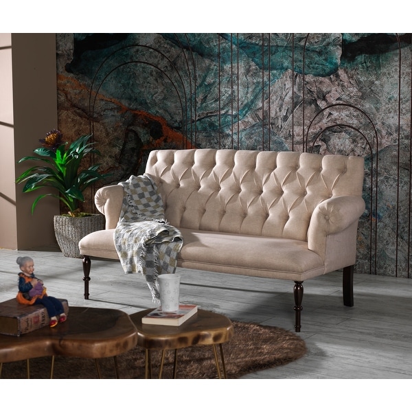 Microfiber settee shop