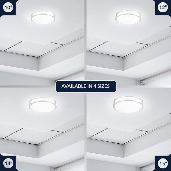 12 inch round Flush Mount Ceiling Light white glass ceiling light