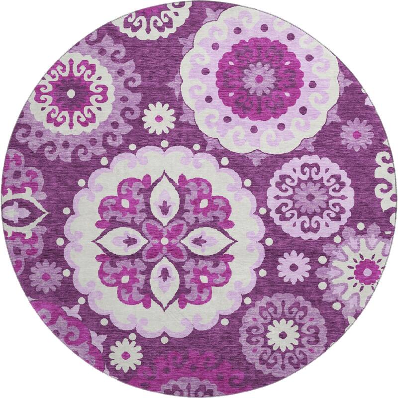 Premium Washable Super Soft Boho Suzani Mayfield Rug