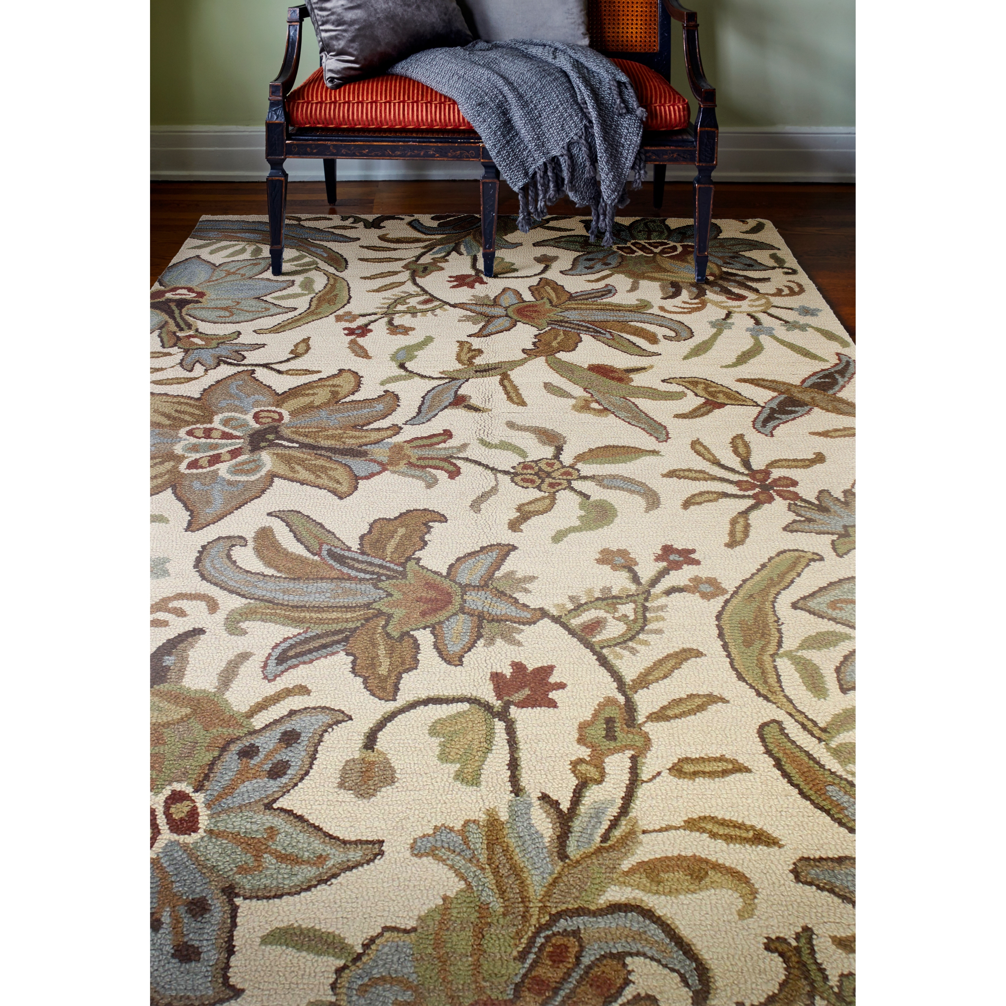 Bashian Wallace Transitional Hand Tufted Area Rug