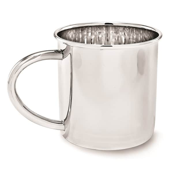 slide 1 of 1, Curata Solid Sterling Silver Baby Cup - 2.25"