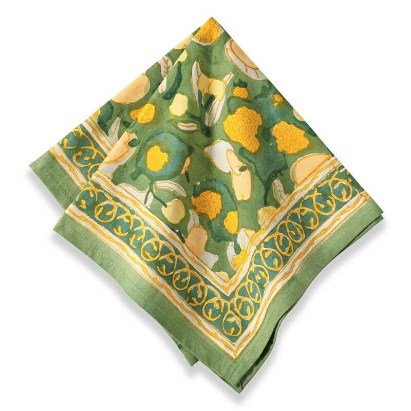 Couleur Nature Fruit Napkins (Set of 6) - Yellow