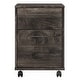preview thumbnail 38 of 49, Key West 2 Drawer Mobile File Cabinet by Bush Furniture