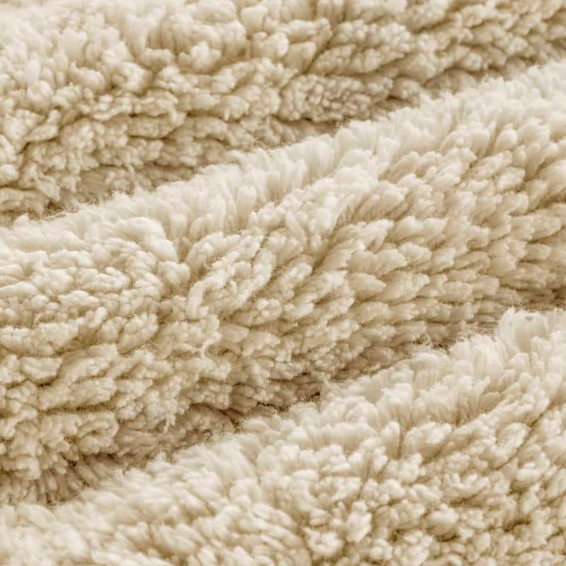 1 PCS 24x36"Tufted 3000 GSM Reversible Bath Rug Natural - 3' x 2'
