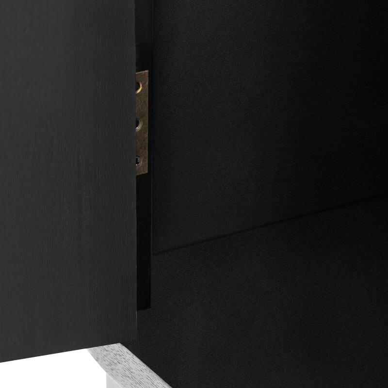 Simple Cabinet with Three Doors,Adjustable