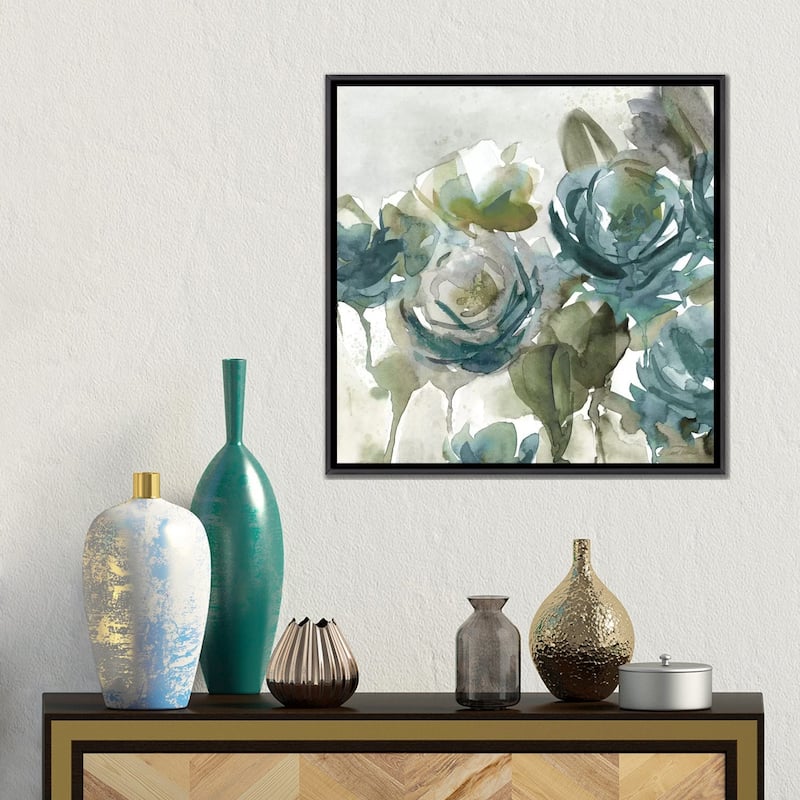 iCanvas "Secret Garden Negative I" by Carol Robinson Framed