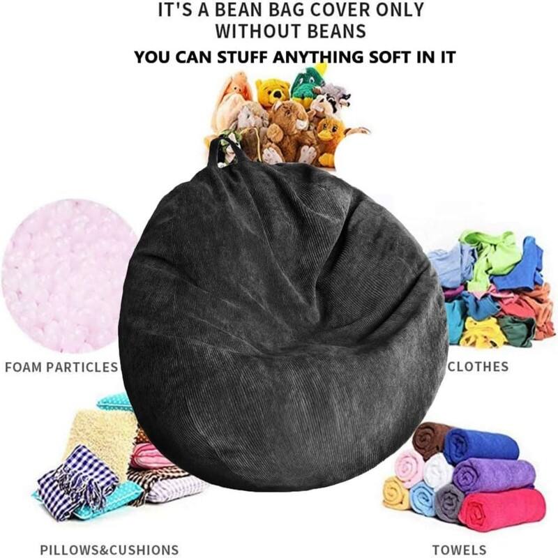3 Ft Bean Bag Chair Cover (No Filler)