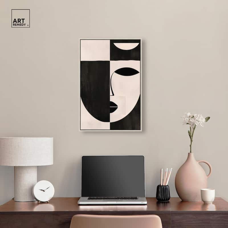 Divided Self II Canvas by Art Remedy