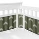preview thumbnail 3 of 4, Sweet Jojo Designs Dark Green Boho Arrow Boy Girl Gender Neutral 6p Crib Bedding + BreathableBaby Breathable Mesh Liner Bohemian